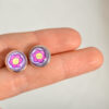 alice flowers stud earrings