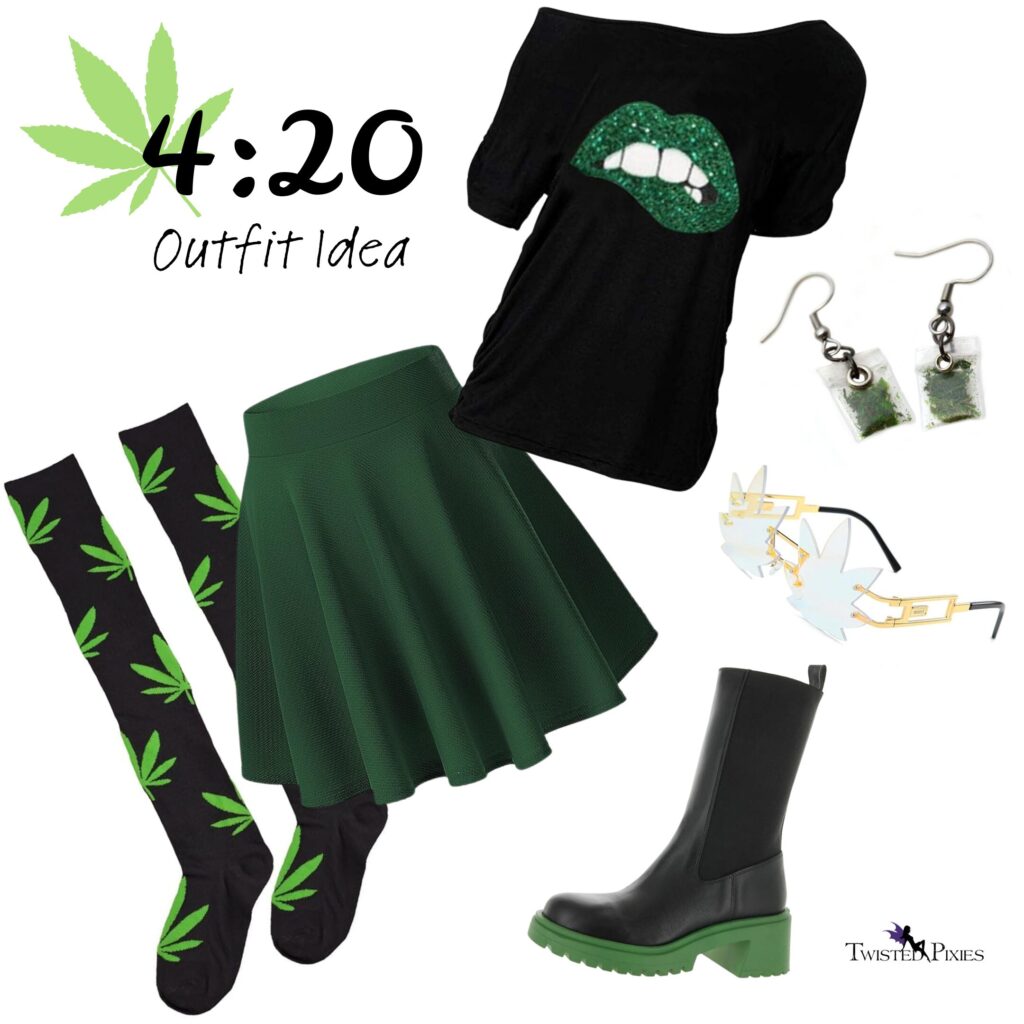 4/20 Edgy Outfit Styleboard